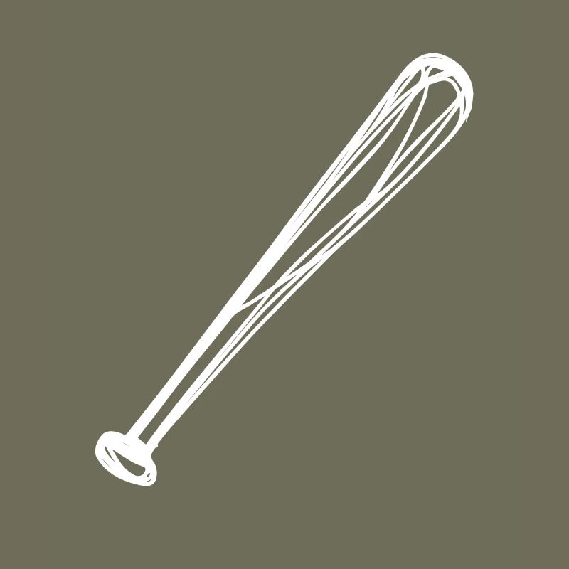 Dessin de batte de baseball