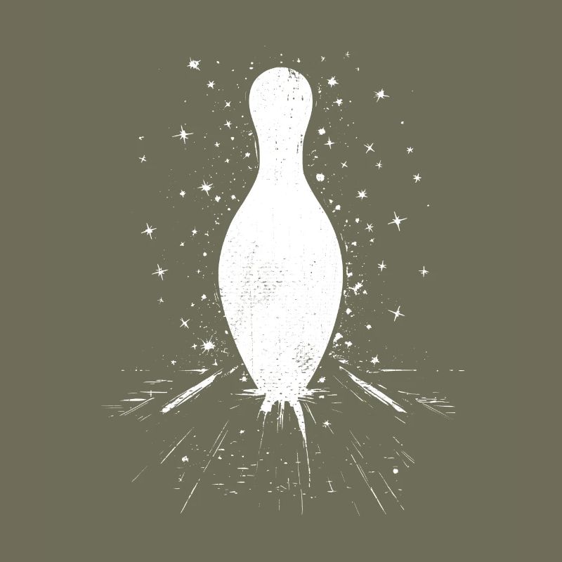 Bowling Pin Zeichnung