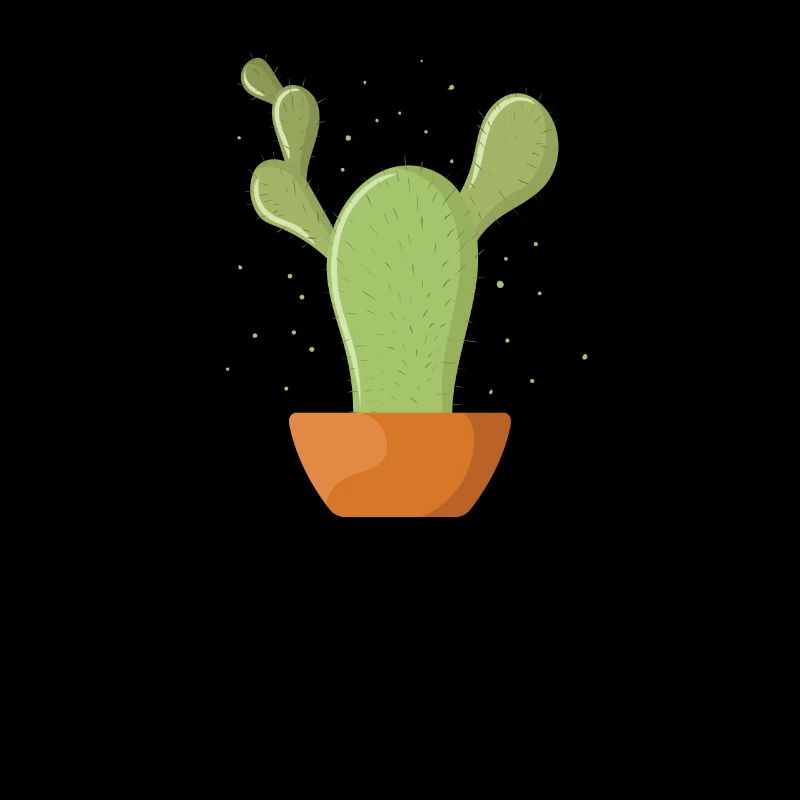 Gardening small cactus