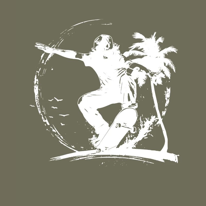 Skateboarding Drawing