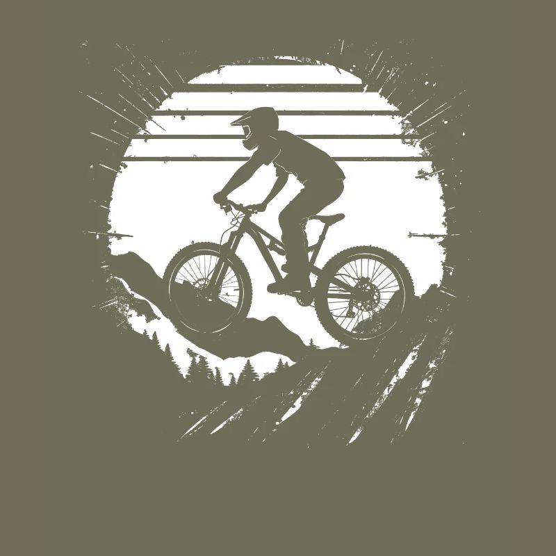 Mountain Biking Sketch