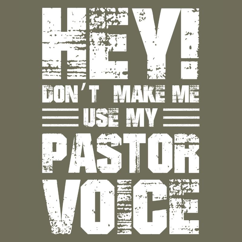 Hé, ne me faites pas utiliser ma voix de pasteur