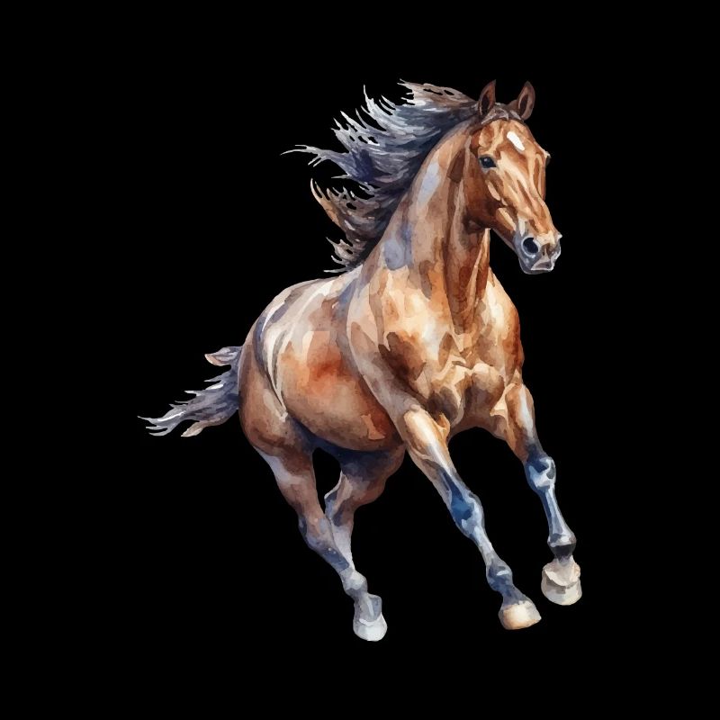 Pferdeliebhaber Eleganter Pferd