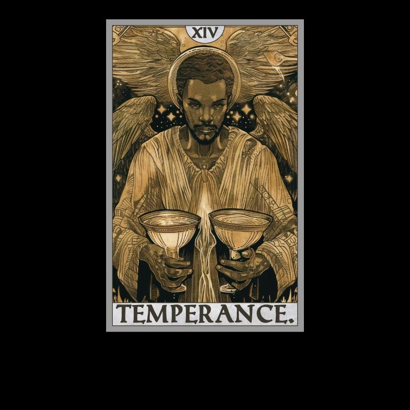 Tarot Card Tarot Card Temperance Temperance