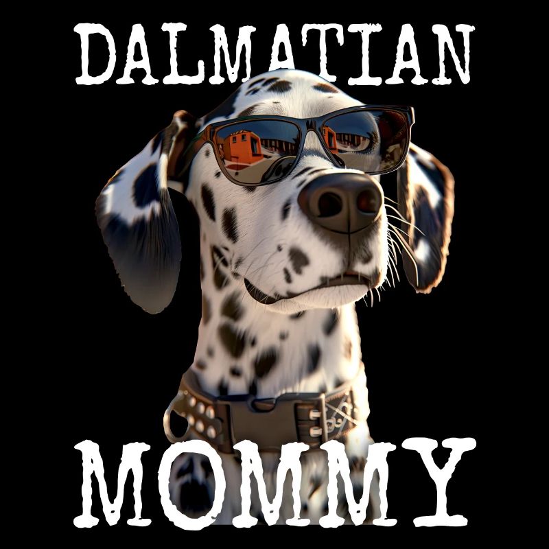 Dalmatiner Mommy Hunde Mama Mutter Muttertag Mom