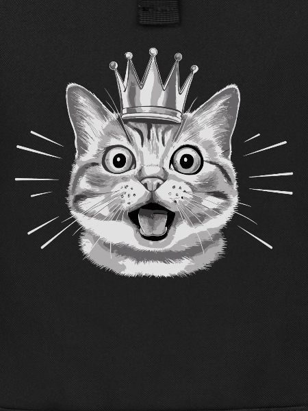 Cat with crown
