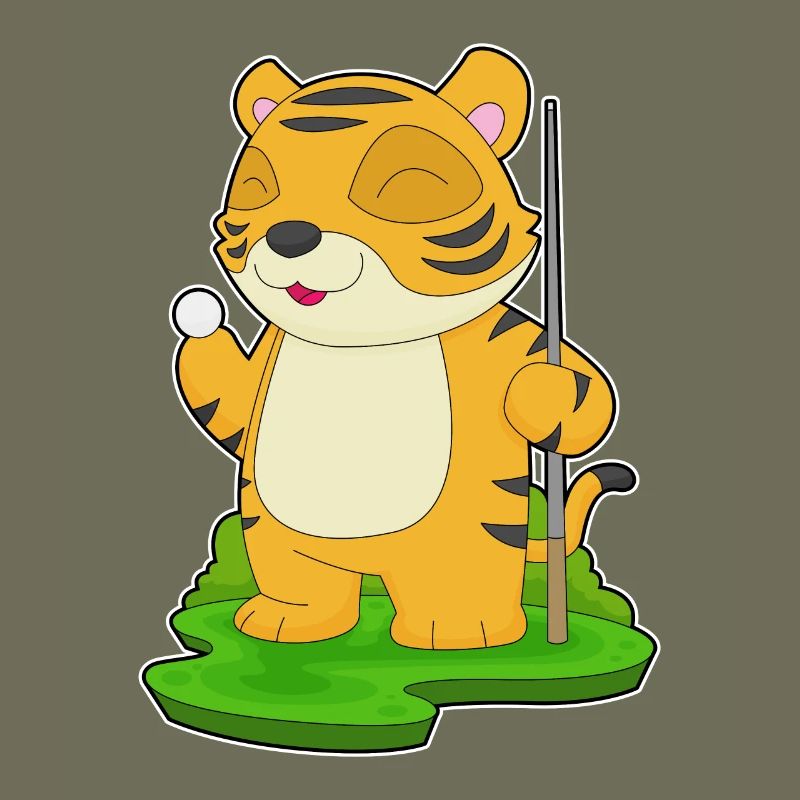 Tiger Billiard Cue
