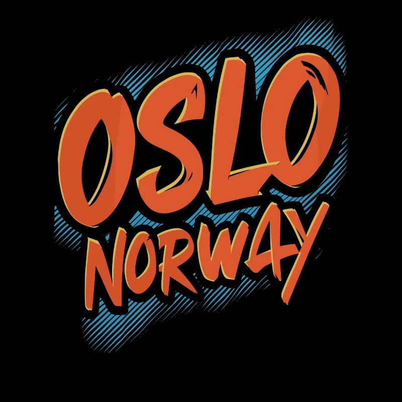 Souvenir d'Oslo Norvège