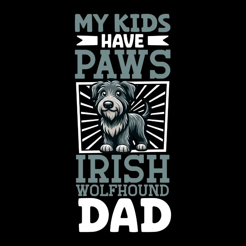 Irischer Wolfshund Papa