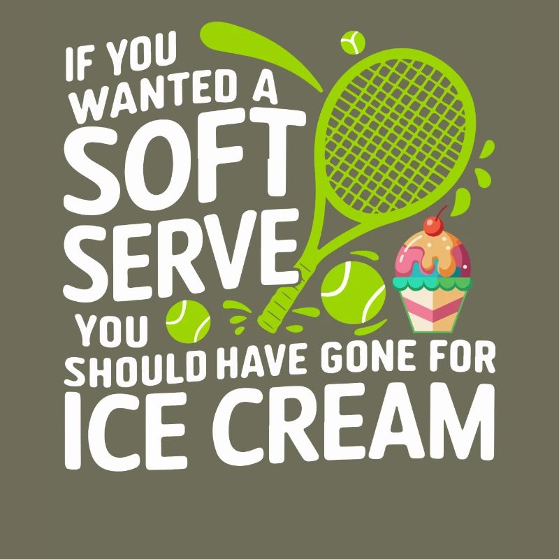 Soft Serve vs Eiscreme Cartoon-Zitat
