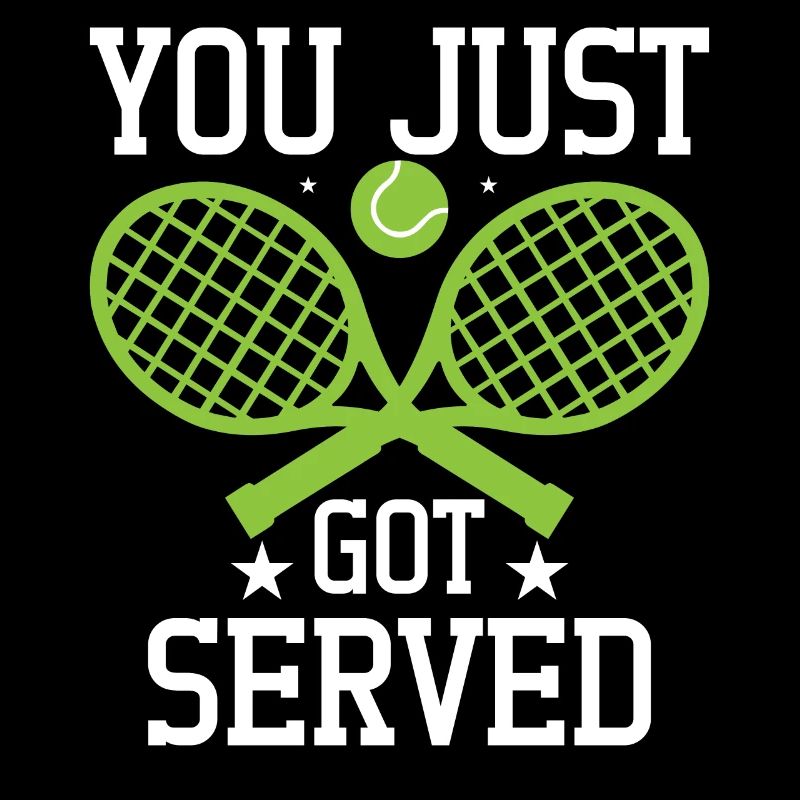 Le tennis dit que vous êtes servi
