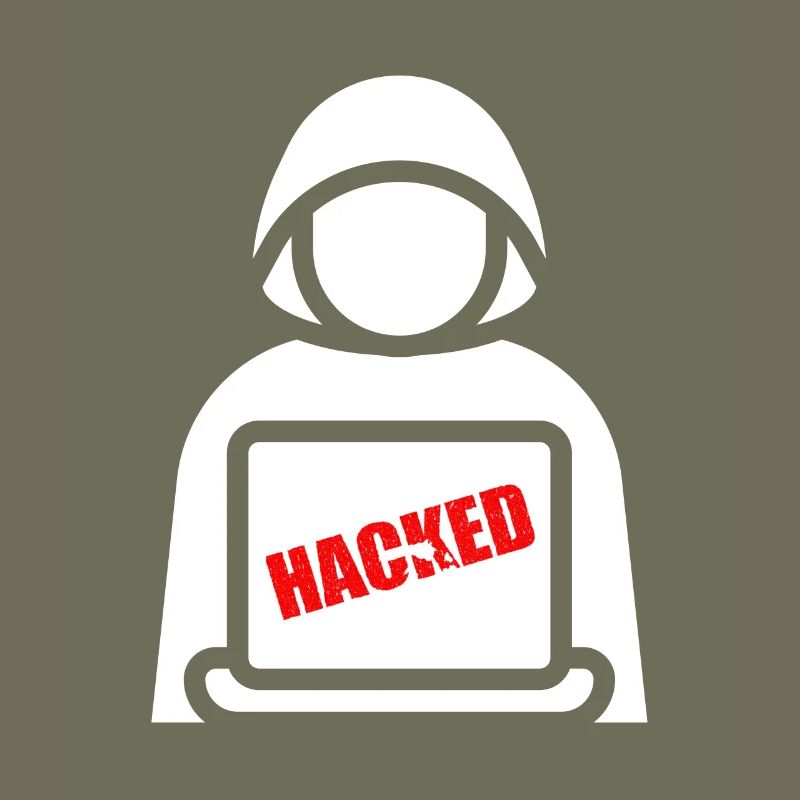 Hacker im Schatten