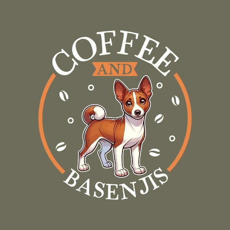 Coffee and Basenji