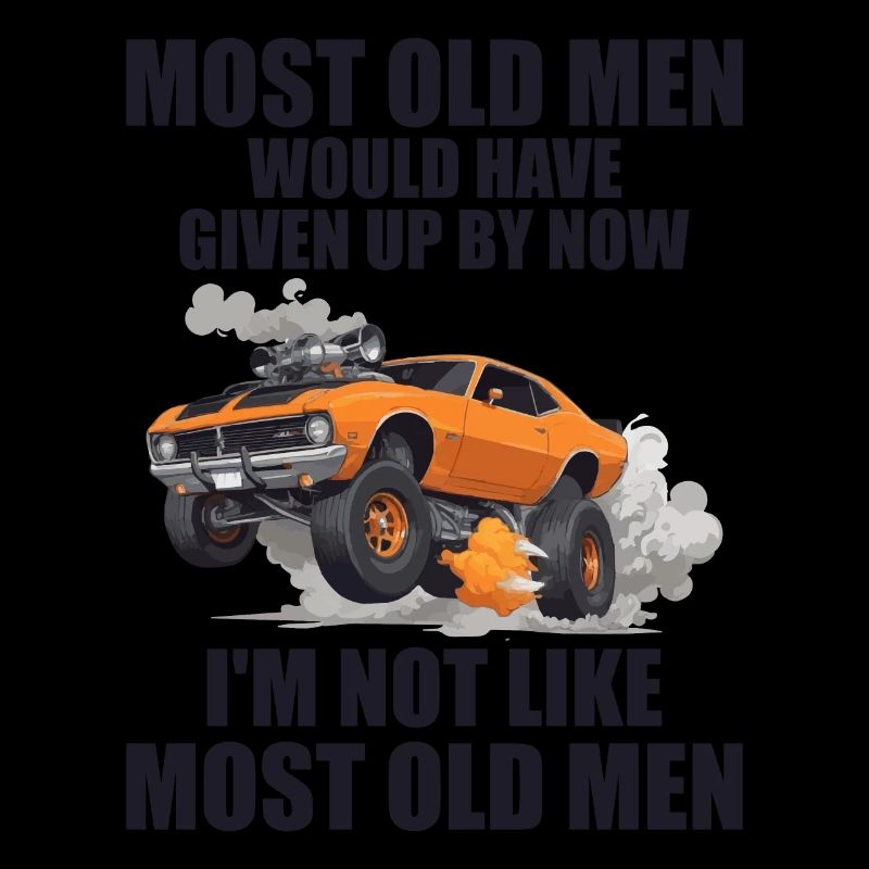 I'm Not Like Most Old Men | Funny Drag Racing