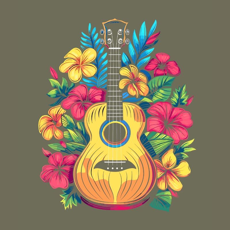 Ukulele Comic Look