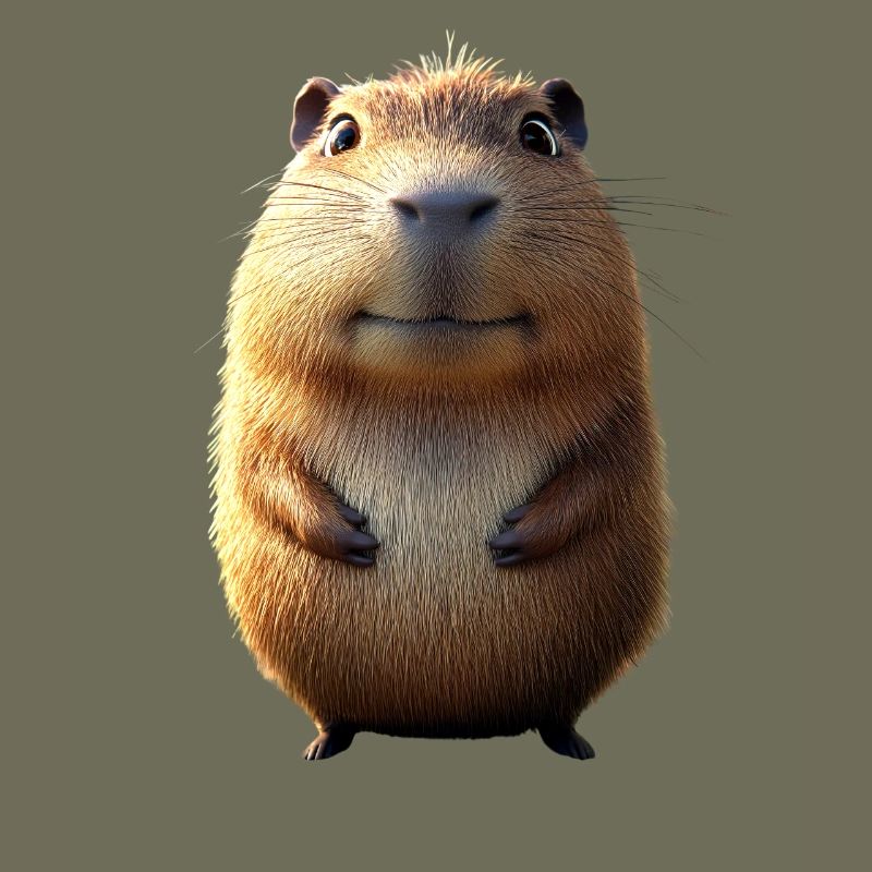Capybara Be Capy Wasserschwein Lustiges Capybara