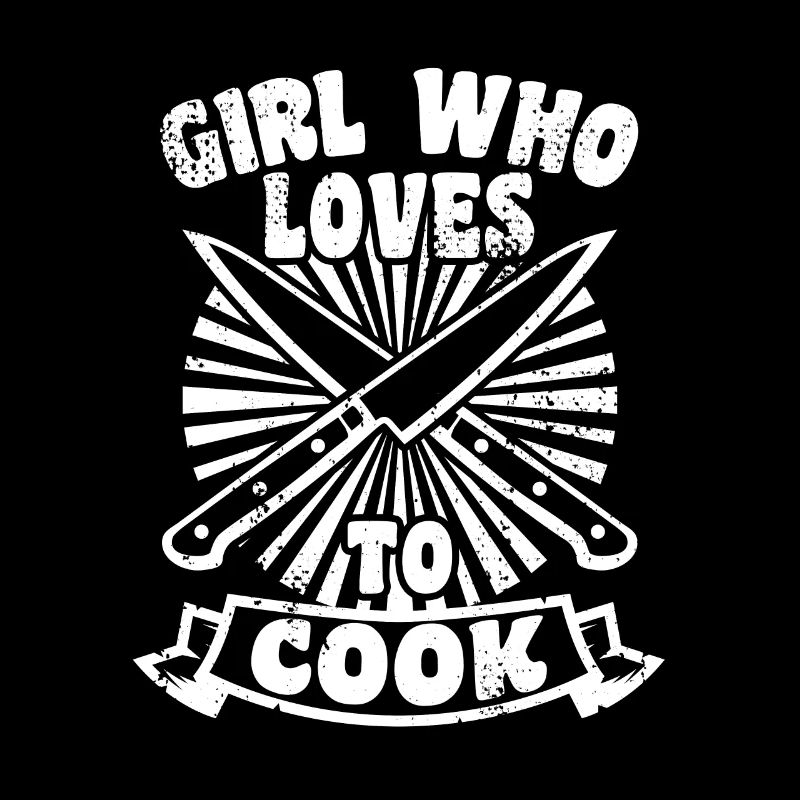 Fille qui aime cuisiner