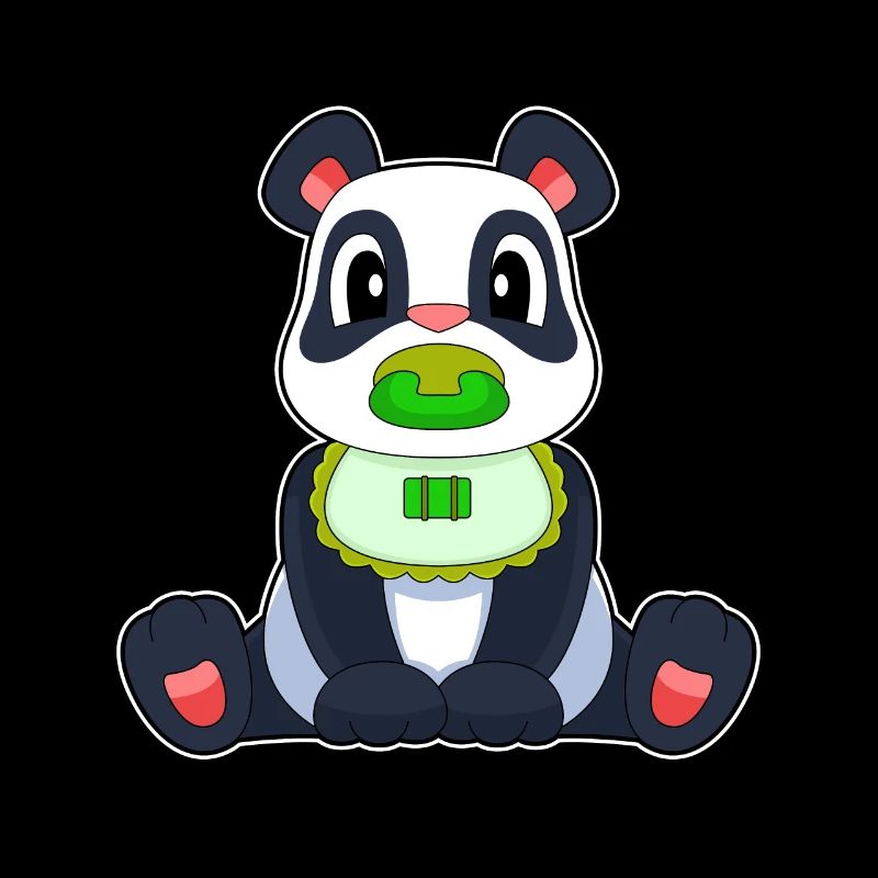 Panda Baby Schnuller
