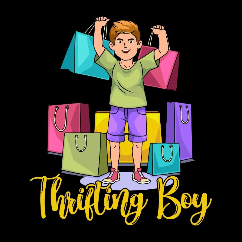 Thrift Shopper Thrifting Boy Thrift Store