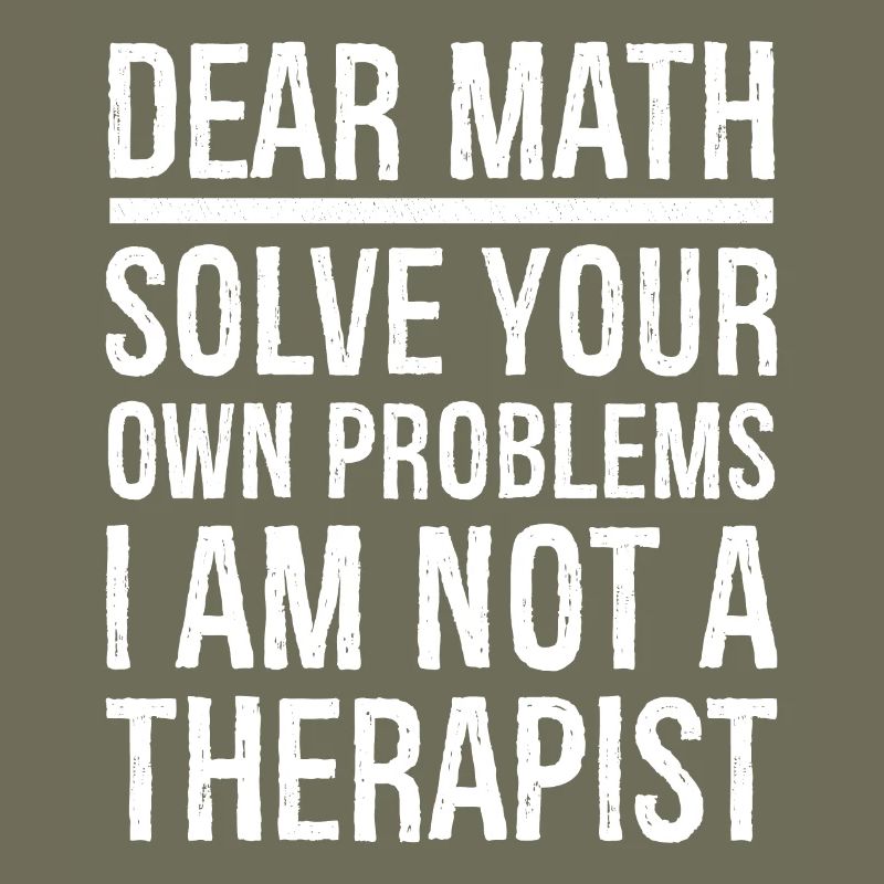 dear math funny shirt