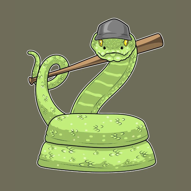 Snake Baseball Batte de baseball