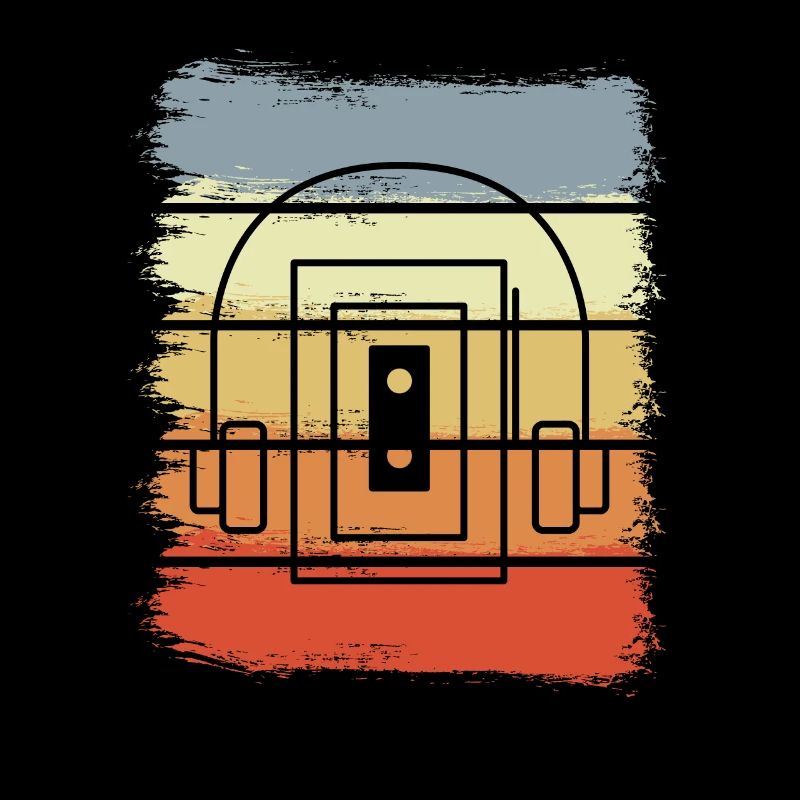 Vintage cassette player