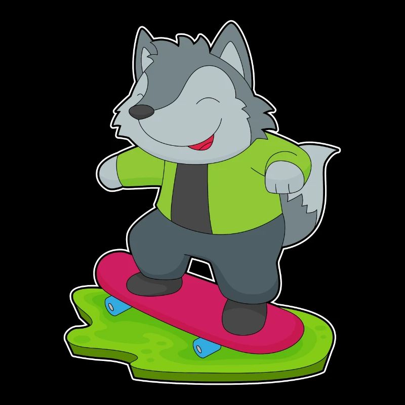 Wolf Skater Skateboard