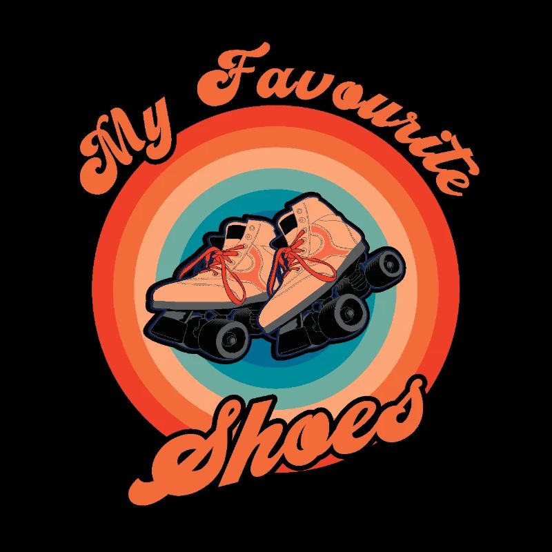 Rollerskater My Shoes Rollschuh Disco