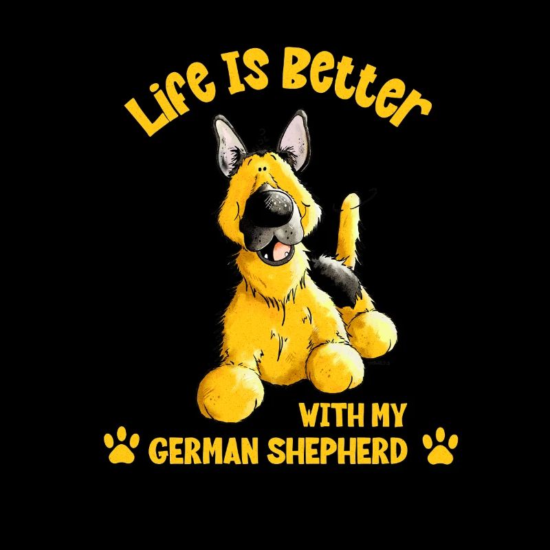 Deutscher Schäferhund Spruch