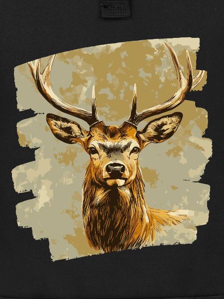Deer with antlers