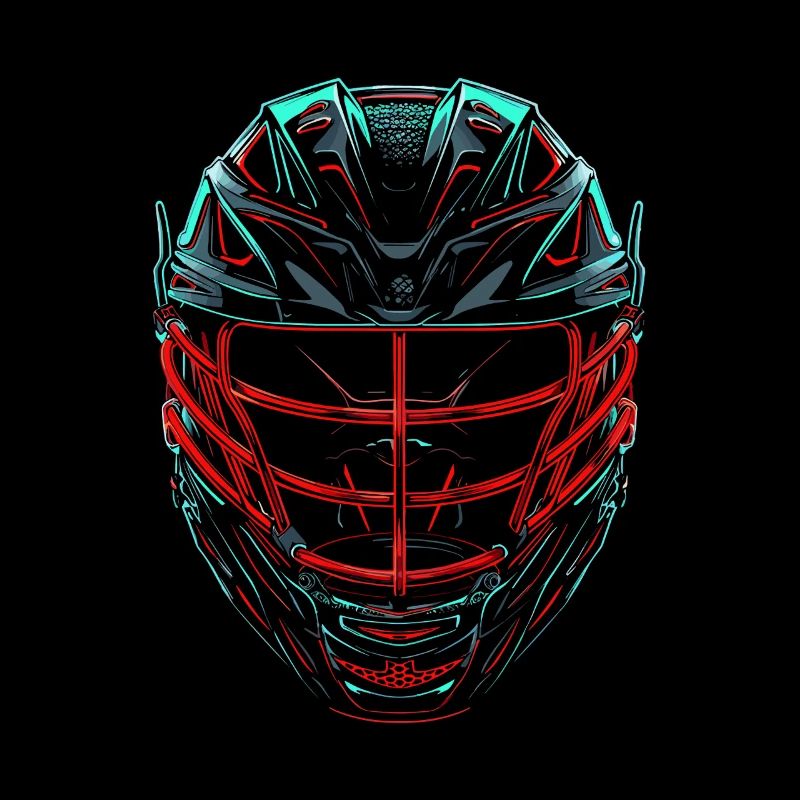 Casque de crosse Retrowave