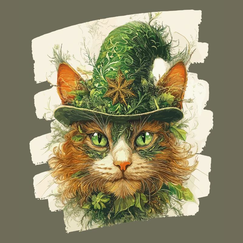 St Patricks day Katze