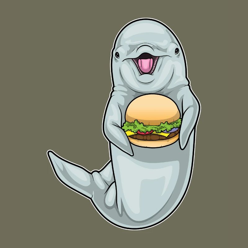 Dolphin Cheeseburger