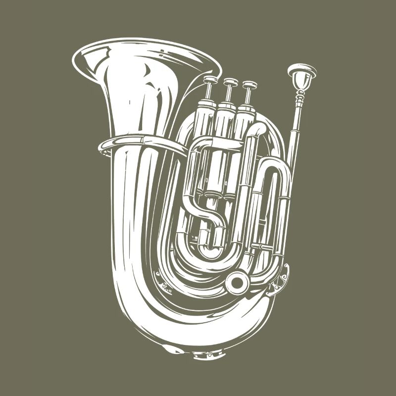 Dessin de tuba