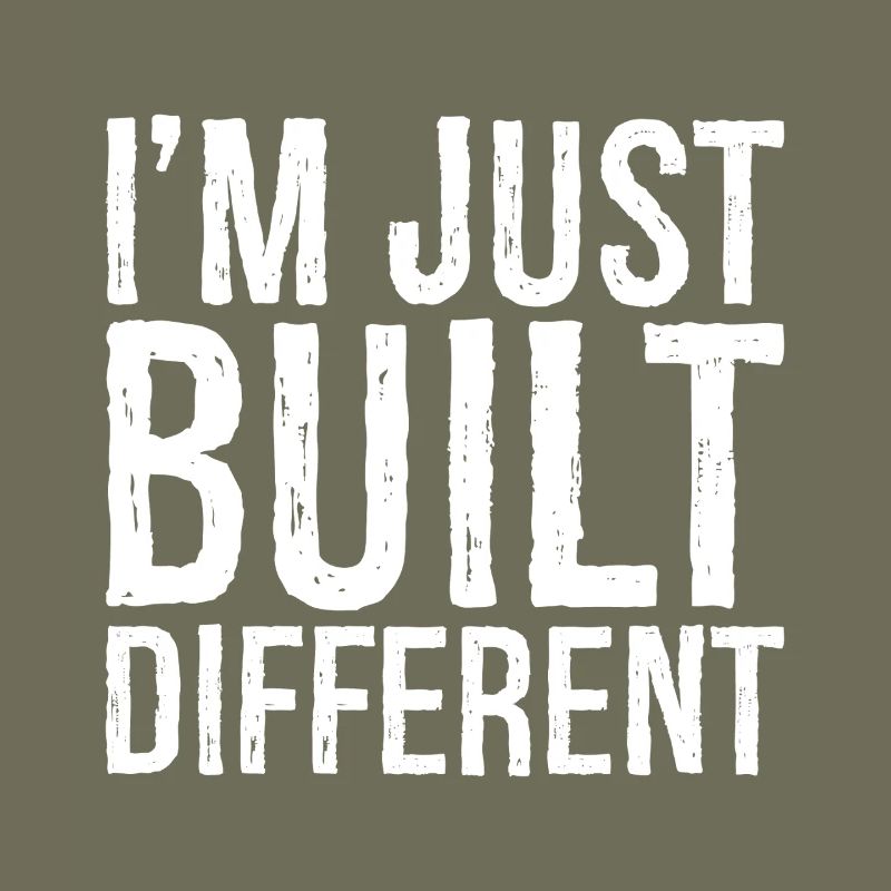 Je suis juste construit différemment