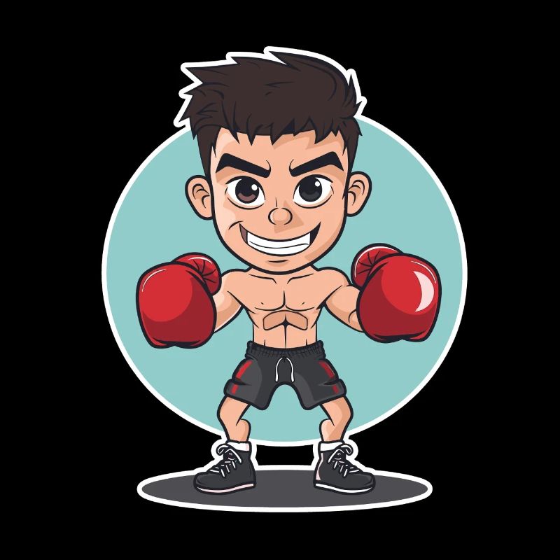 Boxer Comic Look