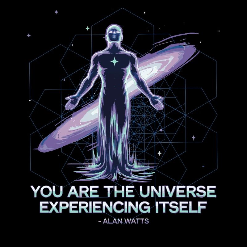 Galactic Self | Alan Watts Cosmic Quote