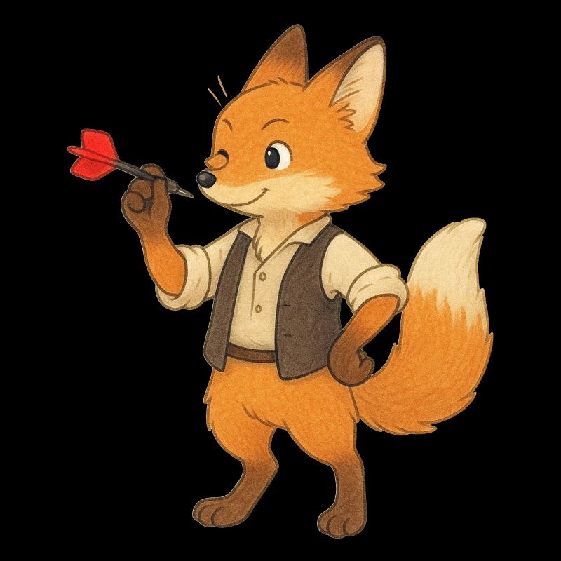 Fléchettes renard