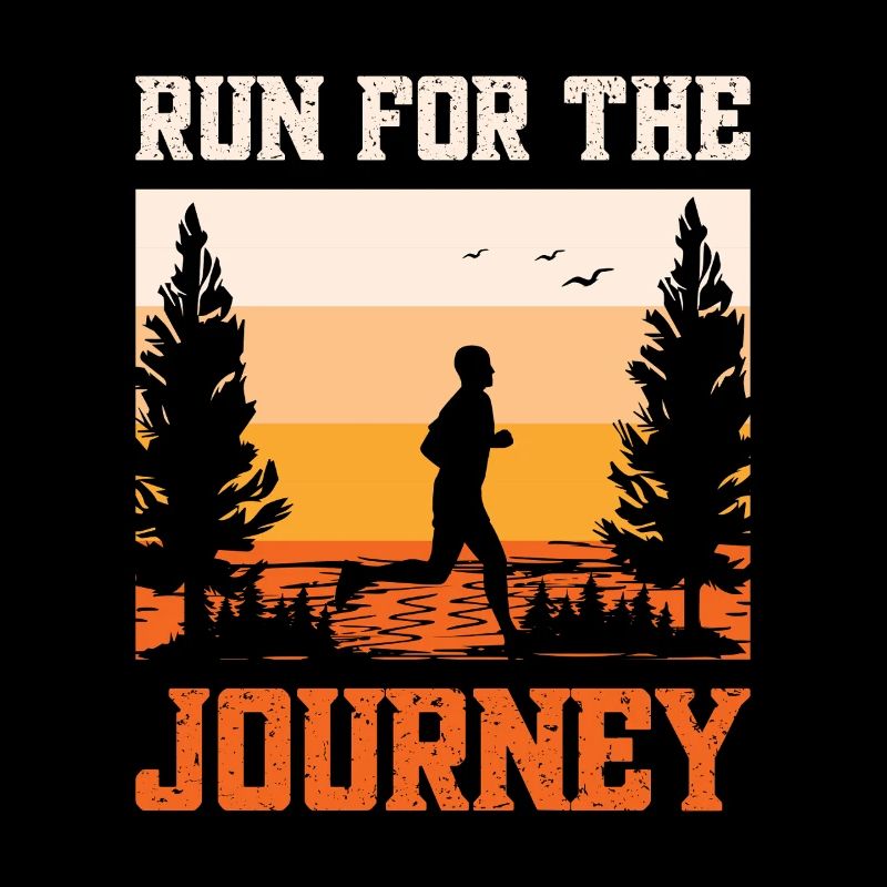 Running Enjoy The Journey Marathon Runner Gift
