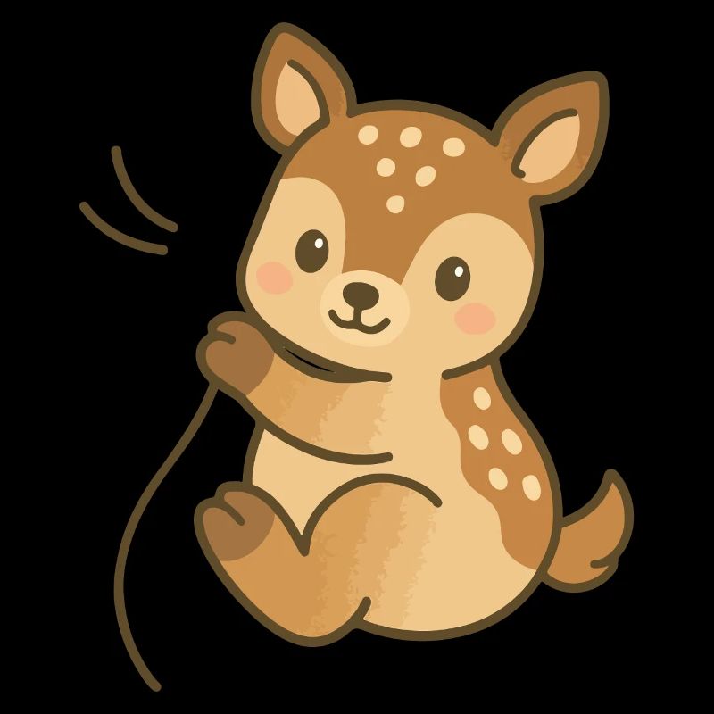 Rêve de faon câlin