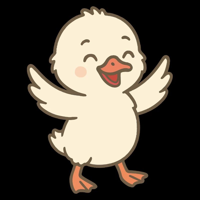 Laughing Swan Chick