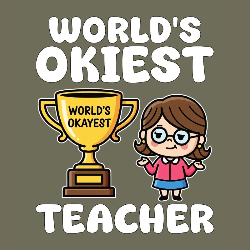 DER OKIGSTE LEHRER DER WELT - LEHRERGESCHENK