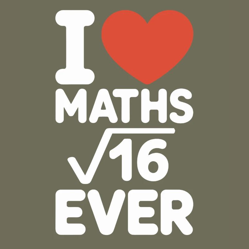 Math J’adore les maths Maths Nerd Professeur de mathématiques