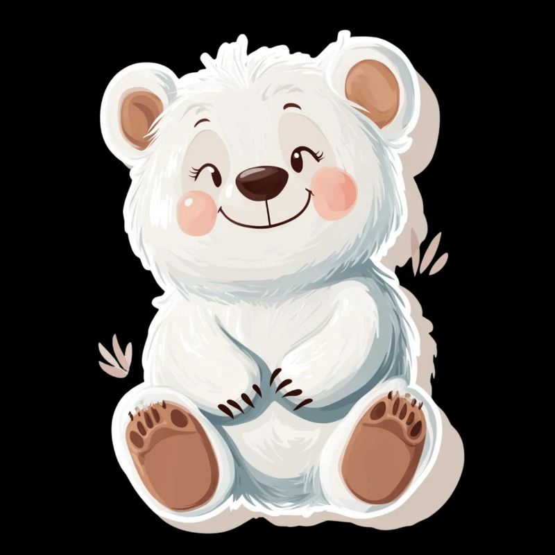 Ours mignon – Idée cadeau pour les fans de forêt et d’animaux
