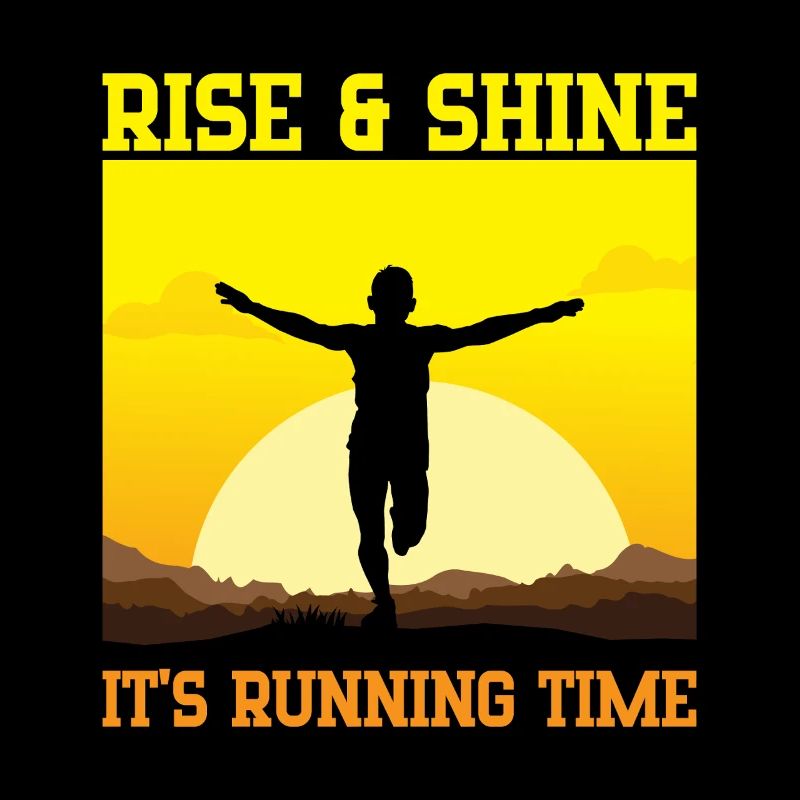 Running Rise & Shine Marathon Runner Cadeau