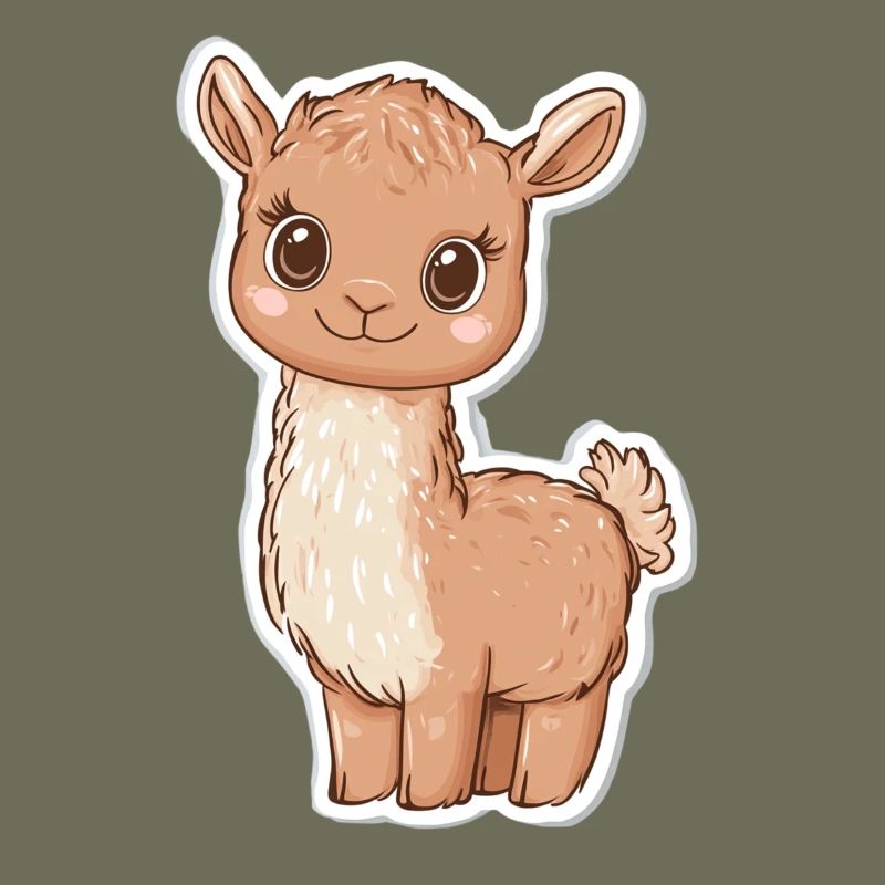 Llama Alpaca Llama Animal Gift