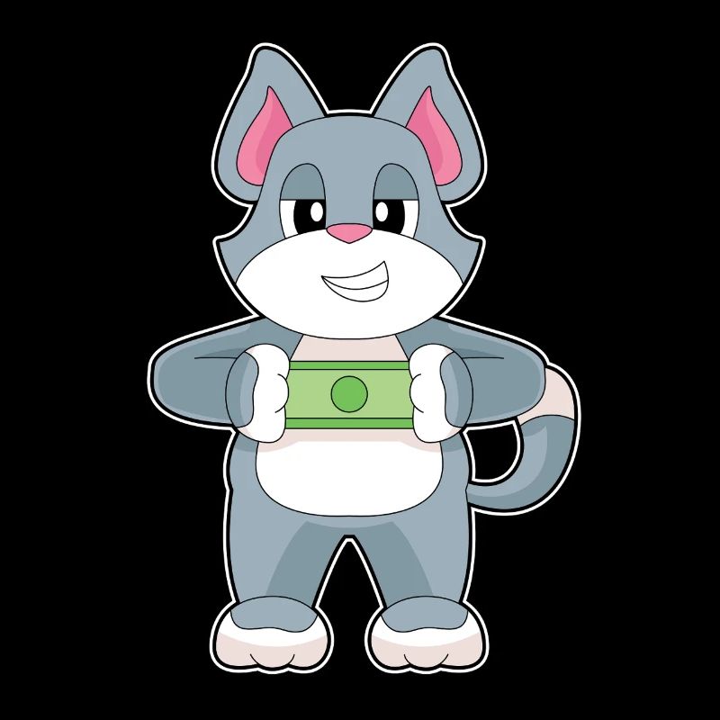 Billet de banque chat