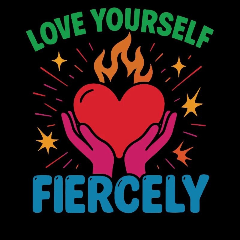 Liebe Dich Selbst Heftig Achtsamkeit Affirmation