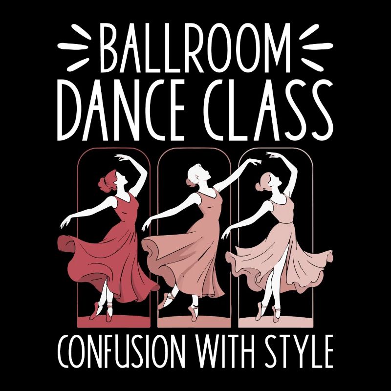 École de danse de salon Professeur de danse Cadeau de salle de bal