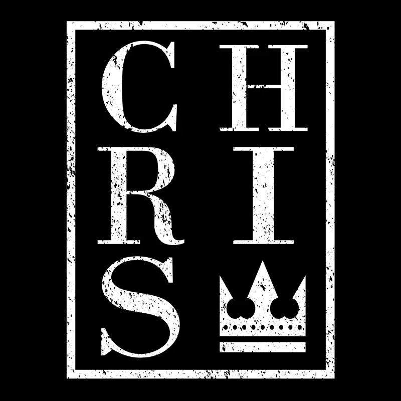 Minimalist crown with line pattern Chris